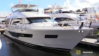 2020 CL Yachts CLB 72 Luxury Yacht - Walkaround Tour - 2019 Fort Lauderdale Boat Show