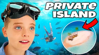 Private Island kids swim & snorkel adventure!