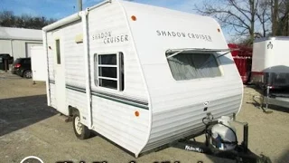 (SOLD) 2002 Shadow Cruiser Fun Finder T160 Used Bunkhouse Mini Travel Trailer by Cruiser RV