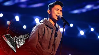 Joshua Performs 'You Are The Reason' | Blind Auditions | The Voice Kids UK 2020