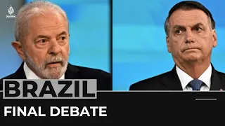 Brazil’s Bolsonaro, Lula clash in last debate before run-off vote