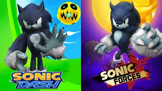 Werehog in Sonic Dash vs Sonic Forces - 99 Characters Unlocked Fully Upgraded Android Gameplay HD