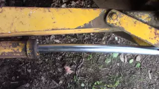 Ford-A-Hoe Part 6 - How To Straighten Hydraulic Cylinder