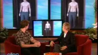 New Moon's Robert Pattinson on The Ellen DeGeneres Show Friday Nov 20 2009 Part 2 of 2