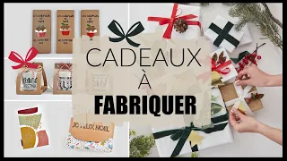 FABRIQUER SES CADEAUX DE NOËL