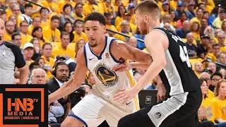 Golden State Warriors vs San Antonio Spurs Full Game Highlights / Game 1 / 2018 NBA Playoffs