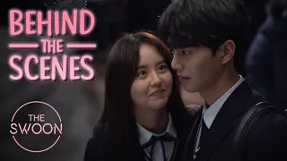 [Behind the Scenes]Kim So-hyun and Song Kang prepare for their first kiss scene |Love Alarm[ENG SUB]