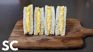 How to make 7-ELEVEN Japanese Egg Sandwich at home (Tamago Sando Recipe)