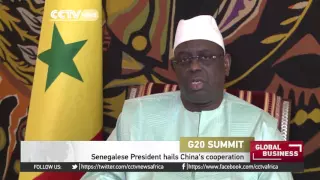 G20 Summit: Senegalese President hails China's cooperation