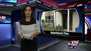 VIDEO: Fire at East Side apartment complex appears to be accidental