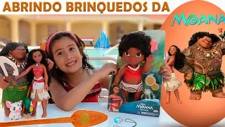 COMPREI VÁRIOS BRINQUEDOS DA MOANA E TESTEI !