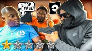 Picked My DAD Up In An UBER UNDER DISGUISE As A ROBBER PRANK!!