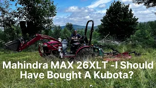 Mahindra MAX 26 XLT Compact Tractor 3-Year Review