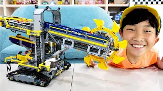 Yejun Assembly Car Toy with Lego Technic Truck Activity