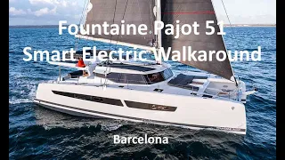 Fountaine Pajot Aura 51 Smart Electric Sailing Catamaran Tour