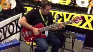 Musicvox Space Cadet 12 String Bass NAMM 2013