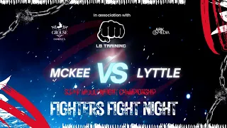 McKEE V LYTTLE   CO MAIN EVENT   SUPER MIDDLEWEIGHT CHAMPIONSHIP