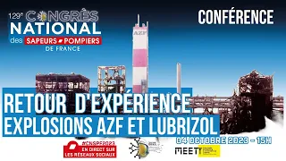 #CNSPF2023 - Retour d’expérience des explosions AZF et Lubrizol