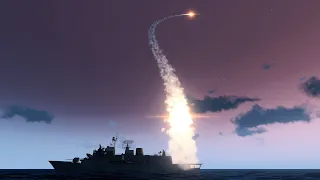 Russian Guided Missile Cruiser Sunk due to Ukraine Dealiest Long-Range Missile Attack - ARMA 3