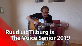 Tilburger Ruud Hermans moet zaterdagochtend nog even bijkomen van het winnen van The Voice Senior...