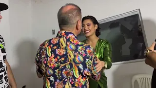 Catapilas de Amor ❤️🚜 así fue el reencuentro de Ana del Castillo e Ivan Villazón