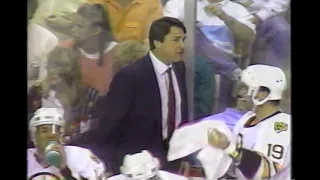 1991 NHL Stanley Cup Playoffs Boston Bruins Montreal Canadiens Game 7 Final minutes CBC April 29/91