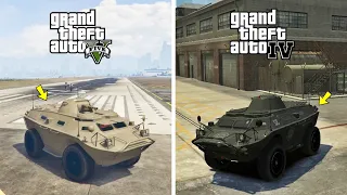 GTA TEST: GTA 5 APC VS GTA 4 APC (WHICH IS BEST?)