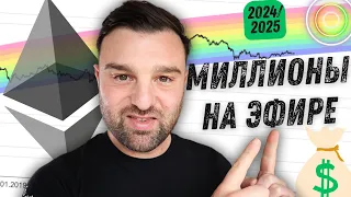 💰 МИЛЛИОНЫ НА ЭФИРИУМЕ УЖЕ В 2025!! // Прогноз на эфириум 2024 / 2025!