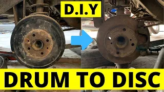 HOW TO CONVERT DRUM BRAKES TO DISC BRAKES | Project Drift 🇮🇳