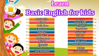 preschool learning videos | kids Learning Videos Collection| Tamilarasi English Vocabulary