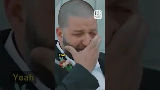 Dad Tears Up at Daughter in Wedding Dress
