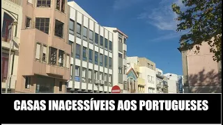 Não há casas para viver em Portugal