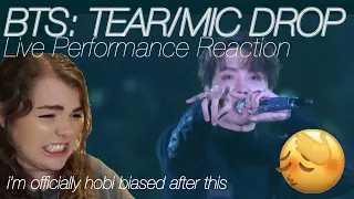 BTS: Tear/Mic Drop Live at Wembley Reaction | two words... HOSEOK and DIOR