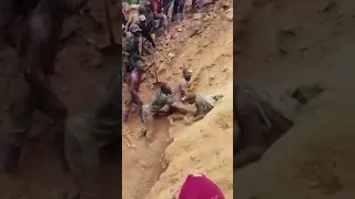 Miraculous rescue after gold mine collapse 💥
