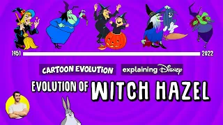 Evolution of WITCH HAZEL (How Looney Tunes STOLE A Disney Character!) 70 Years | CARTOON EVOLUTION