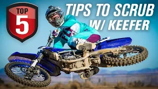 Top 5 Tips for Learning How To Scrub a Dirt Bike Jump w/ Kris Keefer