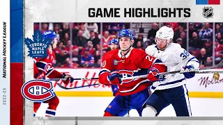 Maple Leafs @ Canadiens 10/12 | NHL Highlights 2022