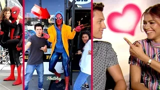 Tom Holland and Zendaya Funny and Cute Moments | Spider-Man: Far From Home 2019