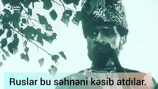 "Dəli Kür" filmindən kəsilən səhnə.