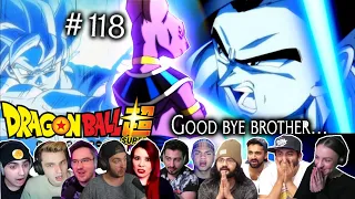 FATHER - SON KAMEHAMEHA!!🔥"2 UNIVERSES FALL"😢REACTION MASHUP🐲Dragon Ball Super Episode 118 (ドラゴンボール)