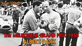 The MELBOURNE GRAND PRIX 1958 Albert Park