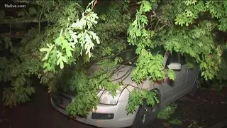 Widespread damage after overnight severe weather