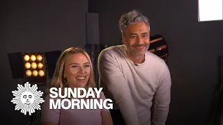 Taika Waititi, Scarlett Johansson on "Jojo Rabbit"