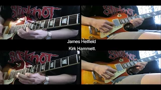 Master Of Puppets Harmony and Solo Cover/Tutorial Close Up. (HD)