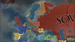 Europa Universalis 4 AI Timelapse - The Latest of the Longest Mod 1945-2550