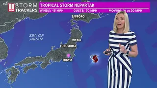 Olympics could be threatened by tropical storm