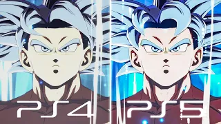 Dragon Ball FighterZ - PS4 vs PS5 Graphics Comparison (4K 60FPS)