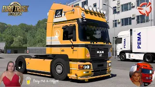 Euro Truck Simulator 2 (1.50) MAN F2000 by XBS v1.1.4 [1.50] New Version + DLC's & Mods