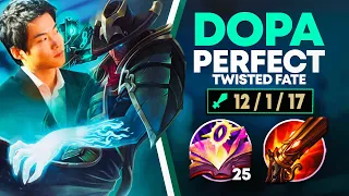 Dopa Season 11 Twisted Fate Can't be STOPPED! CHINESE SUPER SERVER RANK 1 CLIMB