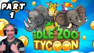 Idle Zoo Tycoon Walkthrough #1 - NEW ZOO IDLE GAME!? - (Android Gameplay Let's Play) - GPV247